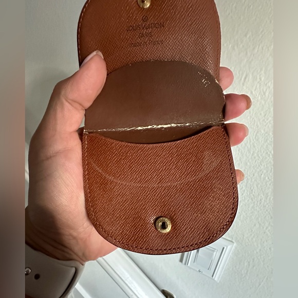 Louis Vuitton Monogram Porte Monnaie Gousset Coin Purse with Small LV Box - Picture 8 of 16